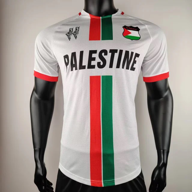 AAA Quality Palestine 24/25 White Training Jersey(Player)